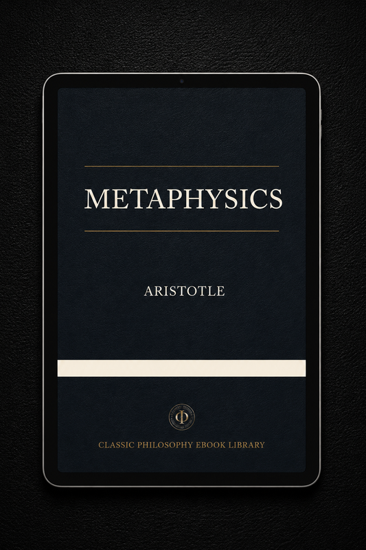 Aristotle - Metaphysics