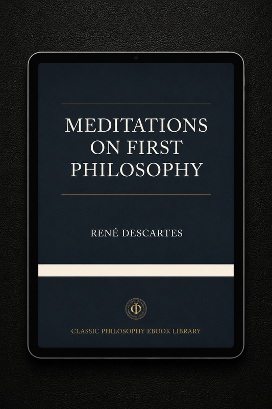 Meditations on First Philosophy - Rene Descartes