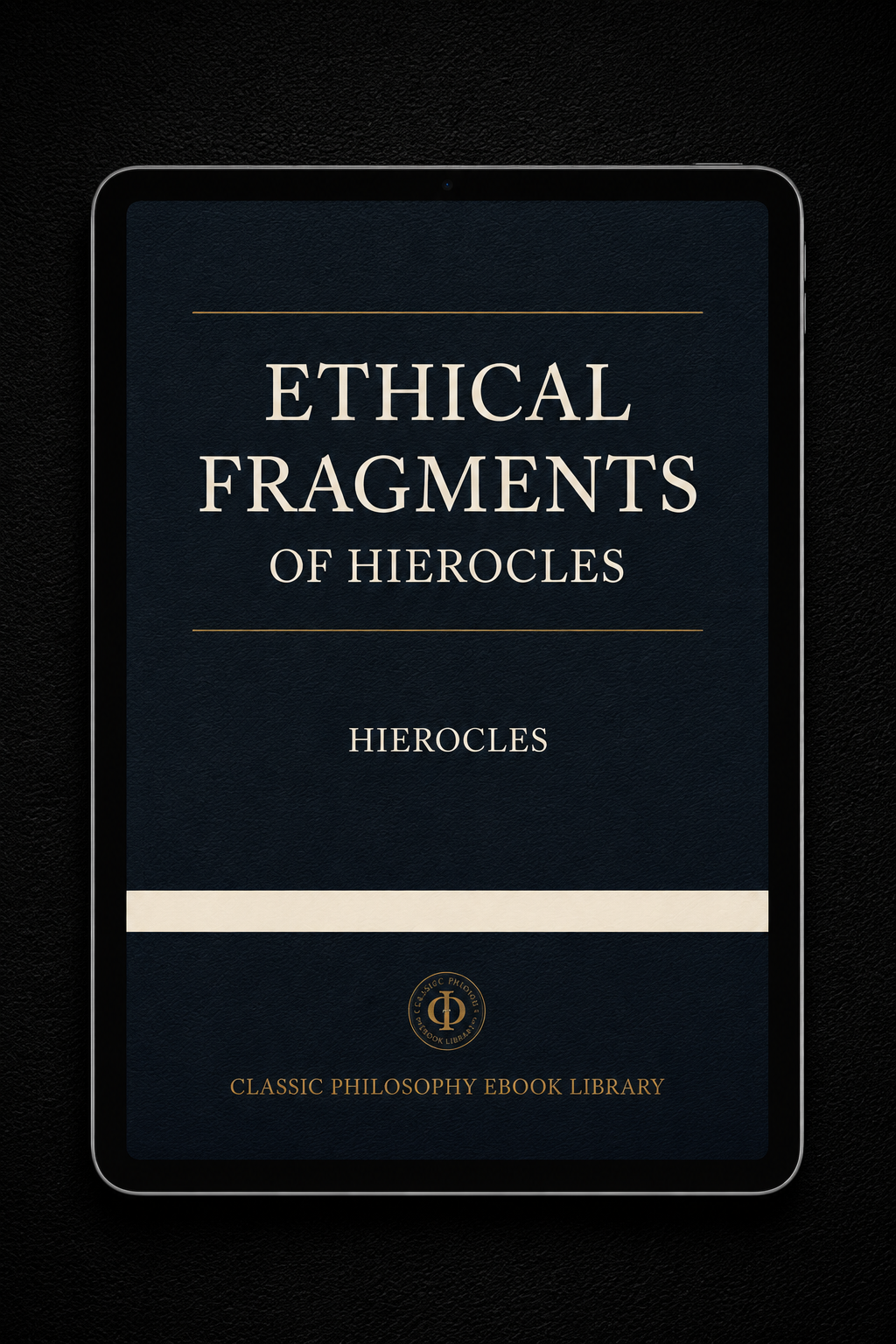 Hierocles - Ethical Fragments
