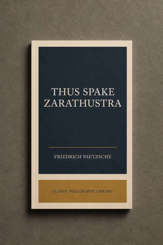 Thus Spake Zarathustra - Friedrich Nietzsche (Paperback)