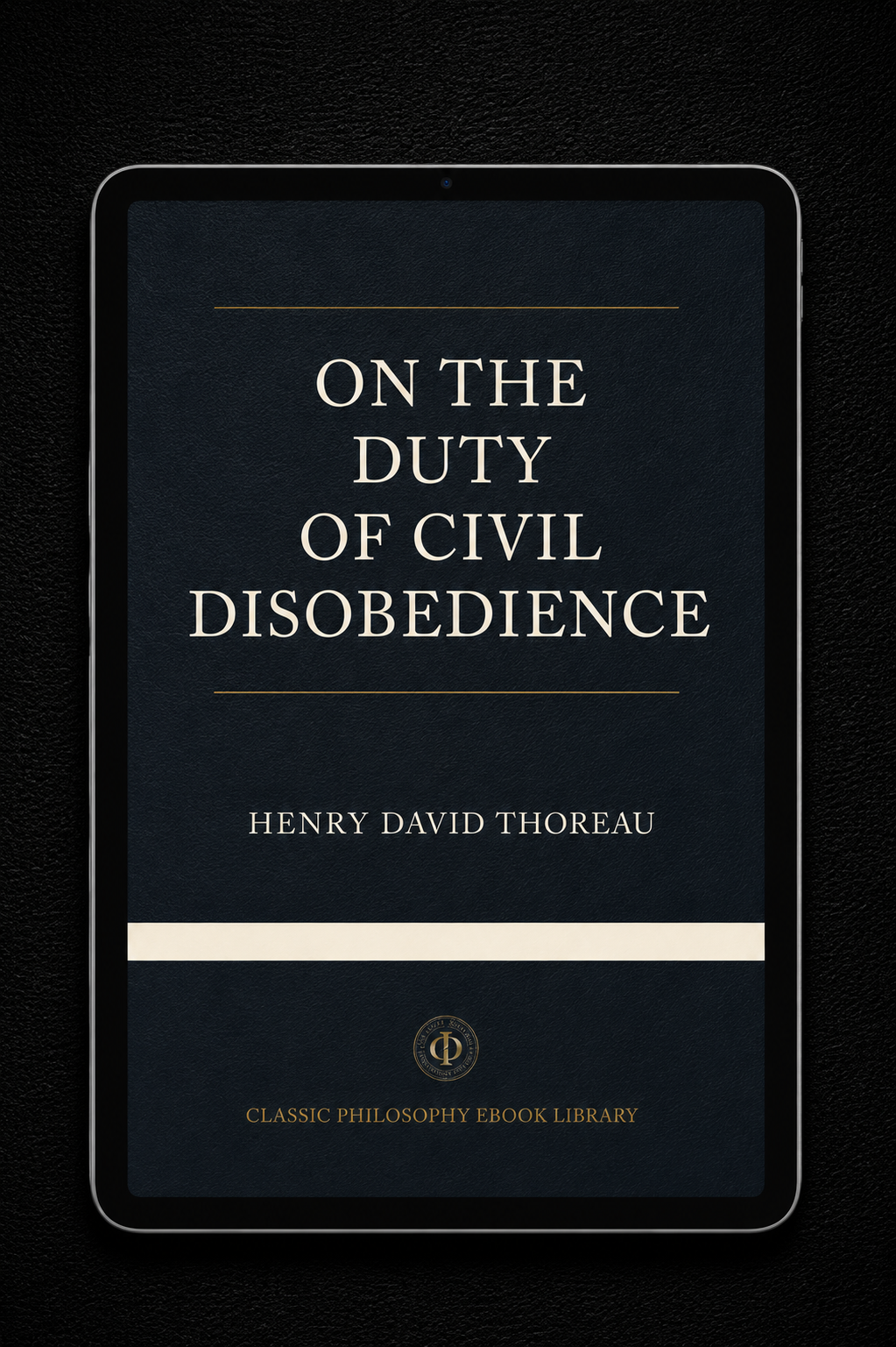 Henry David Thoreau - On The Duty Of Civil Disobedience